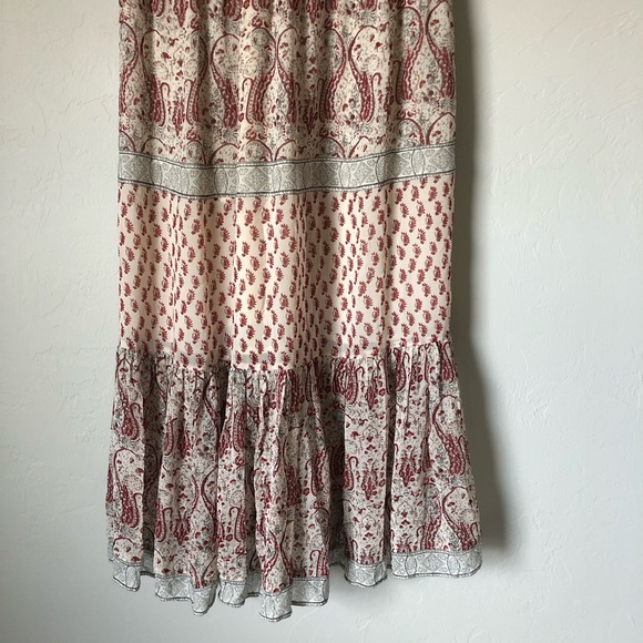 Ulla Johnson Georgette Tropez Midi Paisley Dress - Picture 15 of 16